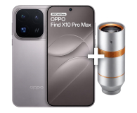 Smartfon i telefon OPPO Find X10 Pro Max 12/512GB Titanium + Teleconverter